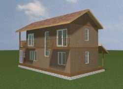 Строительство двухэтажного дома по Черлакскому тракту 